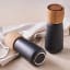 Le Creuset Top Grind Pepper Mill, 270ml - Matte Black on the table