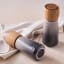 Le Creuset Top Grind Pepper Mill, 270ml - Flint on the table