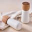 Le Creuset Top Grind Salt Mill, 270ml - White on the table