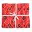 India Ink Watermelon Indo Ikat Kantha Stitched Throw - Double