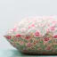 India Ink Monet's Garden Pillowcases, Set of 2 detail on a pillow