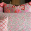 India Ink Monet's Garden Pillowcases, Set of 2 on the bed