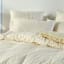 Linen House Ferrara Duvet Cover Set - Double detail on the bed