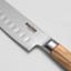Wolstead Satoru Damascus Santoku Knife - 14cm detail