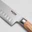 Wolstead Satoru Damascus Santoku Knife - 17.5cm detail