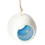Bird Feeders By Steff Ceramic Bird Feeder - Chun Blue