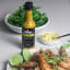 Black Mamba Foods Habanero Chilli Sauce, 180ml with food on the table