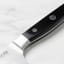 Wolstead Calibre Santoku Knife, 17.5cm handle close up