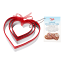 Tala Non-Stick Heart Cutters, Set of 3
