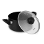 Sagenwolf Titan Lite Non-Stick Cookware Set with Glass Lids, 3-Piece