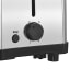 Tefal Equinox Stainless Steel 4-Slice Toaster, 1400W detail of the dial