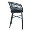 Hertex HAUS Lola Outdoor Counter Chair - Corfu Volcanic angle