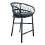 Hertex HAUS Lola Outdoor Counter Chair - Corfu Volcanic