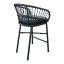 Hertex HAUS Lola Outdoor Counter Chair - Corfu Volcanic angle