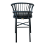 Hertex HAUS Lola Outdoor Counter Chair - Corfu Volcanic angle