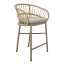 Hertex HAUS Lola Outdoor Counter Chair - Corfu Dune