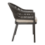 Hertex HAUS Karoo Outdoor Chair - Eclipse angle
