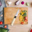 Bunmei Paring Knife, 9cm with veggies