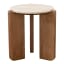 Hertex HAUS Cascade Side Table - Nutmeg angle