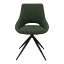 Hertex HAUS Louis Swivel Dining Chair - Adriatic Hunter angle