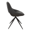 Hertex HAUS Louis Swivel Dining Chair - Adriatic Black Pepper angle
