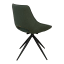 Hertex HAUS Louis Swivel Dining Chair - Adriatic Hunter angle