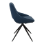 Hertex HAUS Louis Swivel Dining Chair - Adriatic Prussian Blue angle