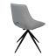 Hertex HAUS Louis Swivel Dining Chair - Adriatic Pumice angle