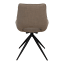 Hertex HAUS Louis Swivel Dining Chair - Adriatic Mocha angle