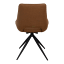 Hertex HAUS Louis Swivel Dining Chair - Adriatic Terracotta angle