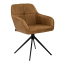 Hertex HAUS Gilbert Swivel Chair - Diesel Tan