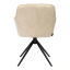 Hertex HAUS Gilbert Swivel Chair - Diesel Pumice angle