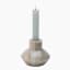 Thread Office Natural Marble Candleholder with candle