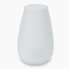 Thread Office White Frosted Ripple Vase - Tall