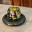 Thread Office Marble Decorative Trinket Tray - Green
