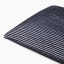 Thread Office Stripe Knitted Scatter Cushion with Feather Blend Inner, 50cm x 50cm close up