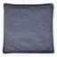 Thread Office Stripe Knitted Scatter Cushion with Feather Blend Inner, 50cm x 50cm