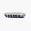 Thread Office Blue Floral Ceramic Soap Dish Front View 