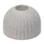 Alkaline Ribbed Dome Candle Holder - Sand