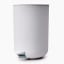 Thread Office Matte White Bathroom Pedal Bin, 30L