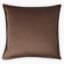 Thread Office Tan Sepia Rochele & Captivate Faux Fur Scatter Cushion with Feather Filled Inner, 60cm x 60cm back view