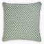 Thread Office Dark Green Geo Chenille Scatter Cushion Cover, 60cm x 60cm