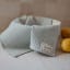 Me Thyme Cotton Tea Towel - Duck Egg Blue on the table
