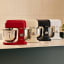Kenwood Matte kMix Stand Mixer, 5L - Cream with other colours on the kitchen counterer