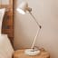 Hertex HAUS Belvedere Desk Lamp - Grace on a side table