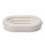 Alkaline Oval Bubble Soap Dish - Sand 