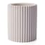 Alkaline Ribbed Toothbrush Tumbler - Sand