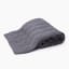 Thread Office Charcoal Cable Knitted Throw, 180cm x 200cm