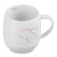 Le Creuset Mon Coeur U Mug, 380ml - White