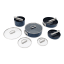 Joseph Joseph Space Non-Stick Ceramic Cookware Set with Folding Handles, 6-Piece angle